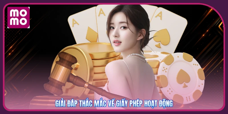 Giải đáp thắc mắc về giấy phép hoạt động