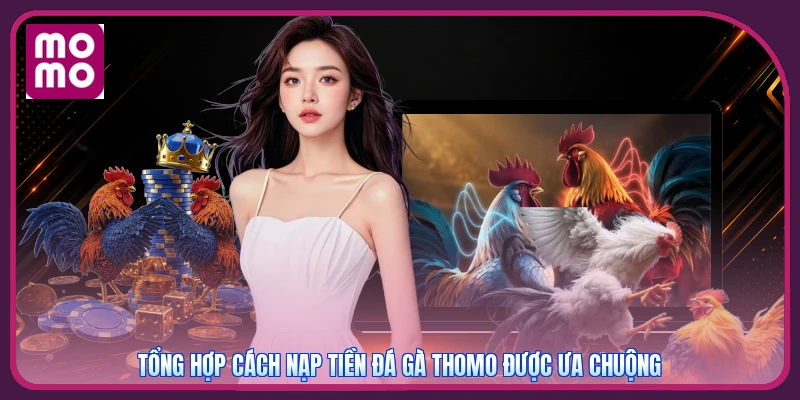 Nạp & Cược Đá Gà Thomo MMOO | Nhanh Chóng - Hoàn Trả 2% 3 Tổng hợp cách nạp tiền đá gà thomo được ưa chuộng